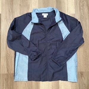 PARAGON Men's Dark and Light Blue Windbreaker